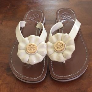 Tory Burch sandals.